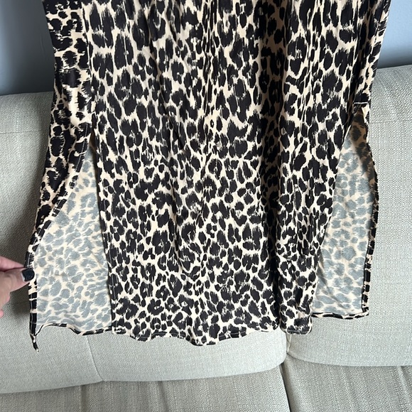 *SOLD* Anthropology leopard print dress size small - Picture 5 of 9